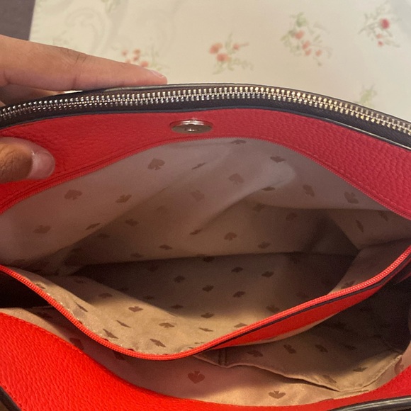 Coffee Brown Kate Spade Purse with Crossbody Strap Included - Picture 7 of 11